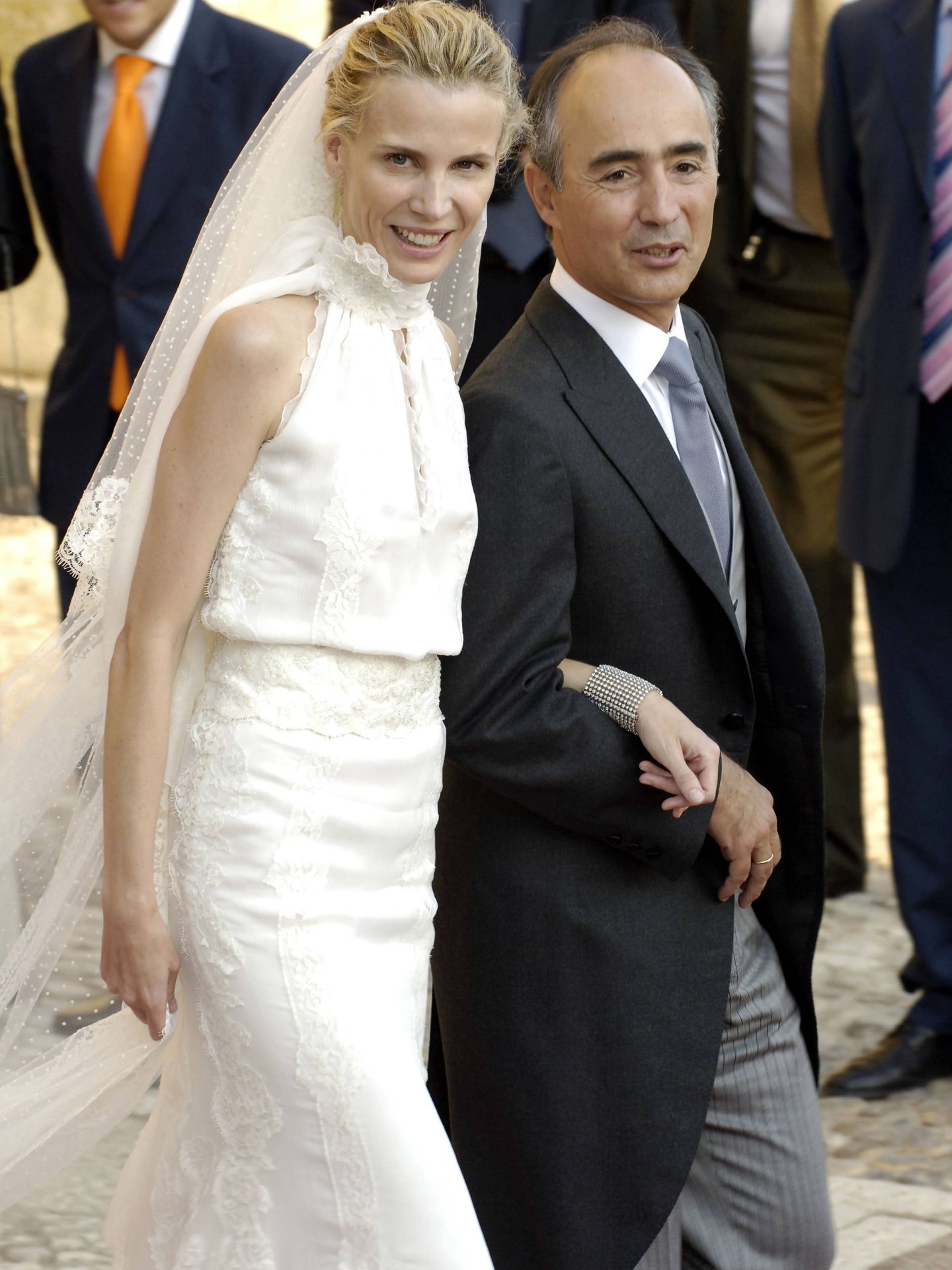 Rafael del Pino y Astrid Gil-Casares en una imagen de su boda. (Gtres)