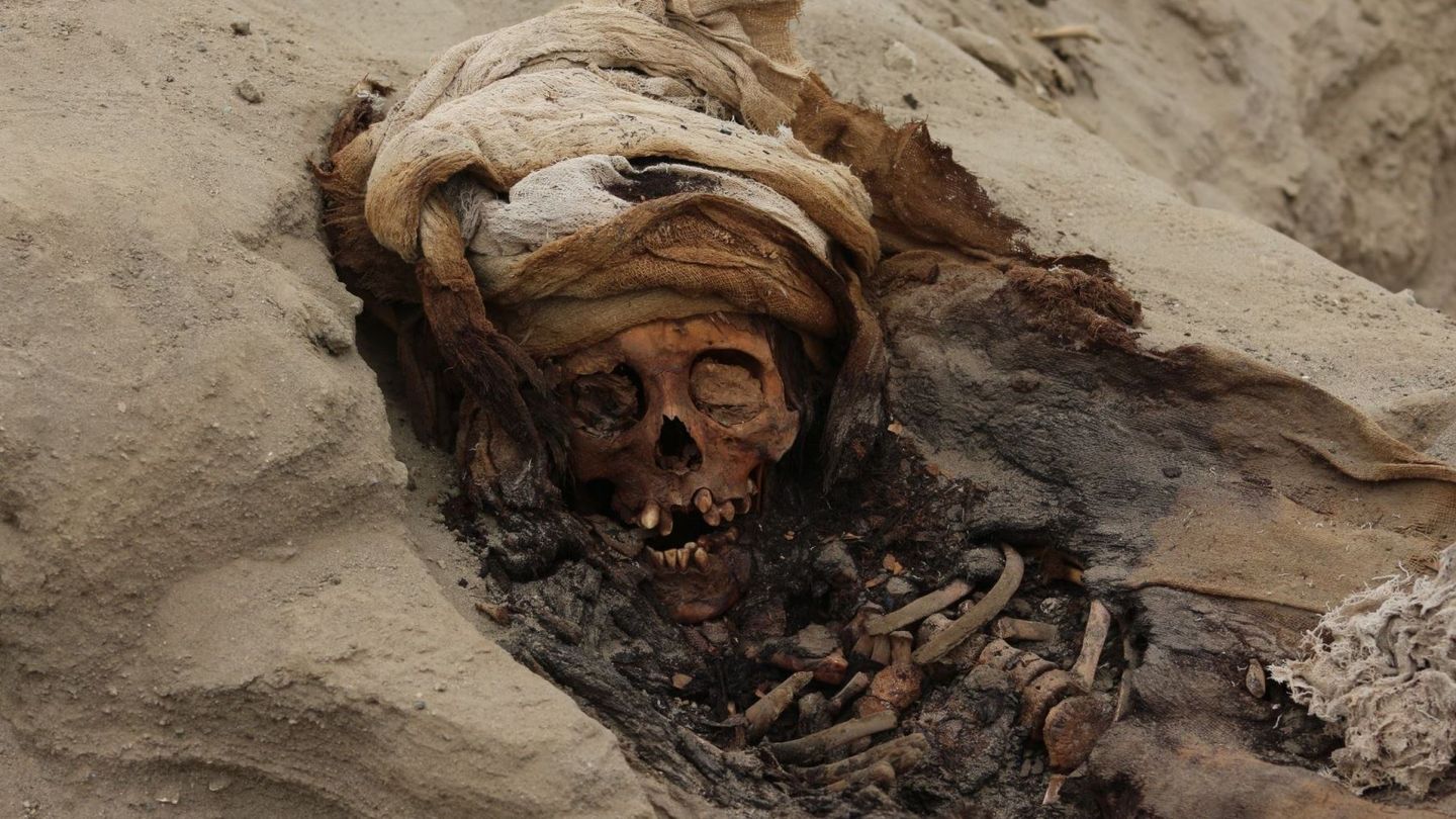 Los sacrificios de niños eran habituales en la cultura precolombina de Perú. (Efe)