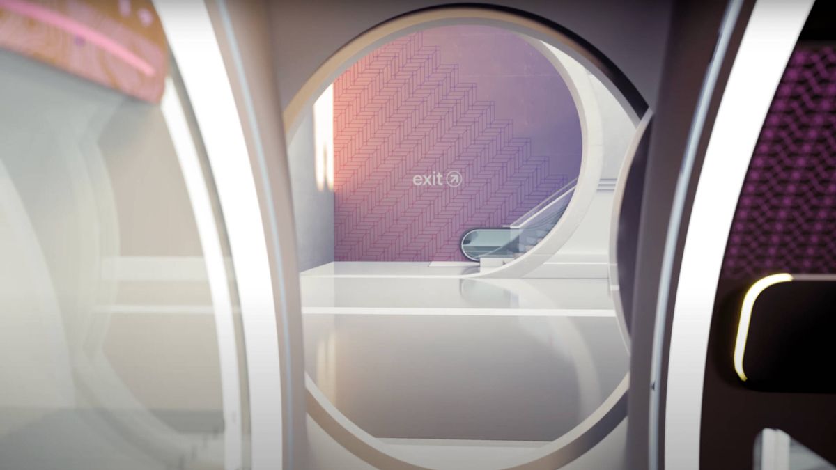 La nueva tecnología de levitación magnética del futuro Virgin Hyperloop