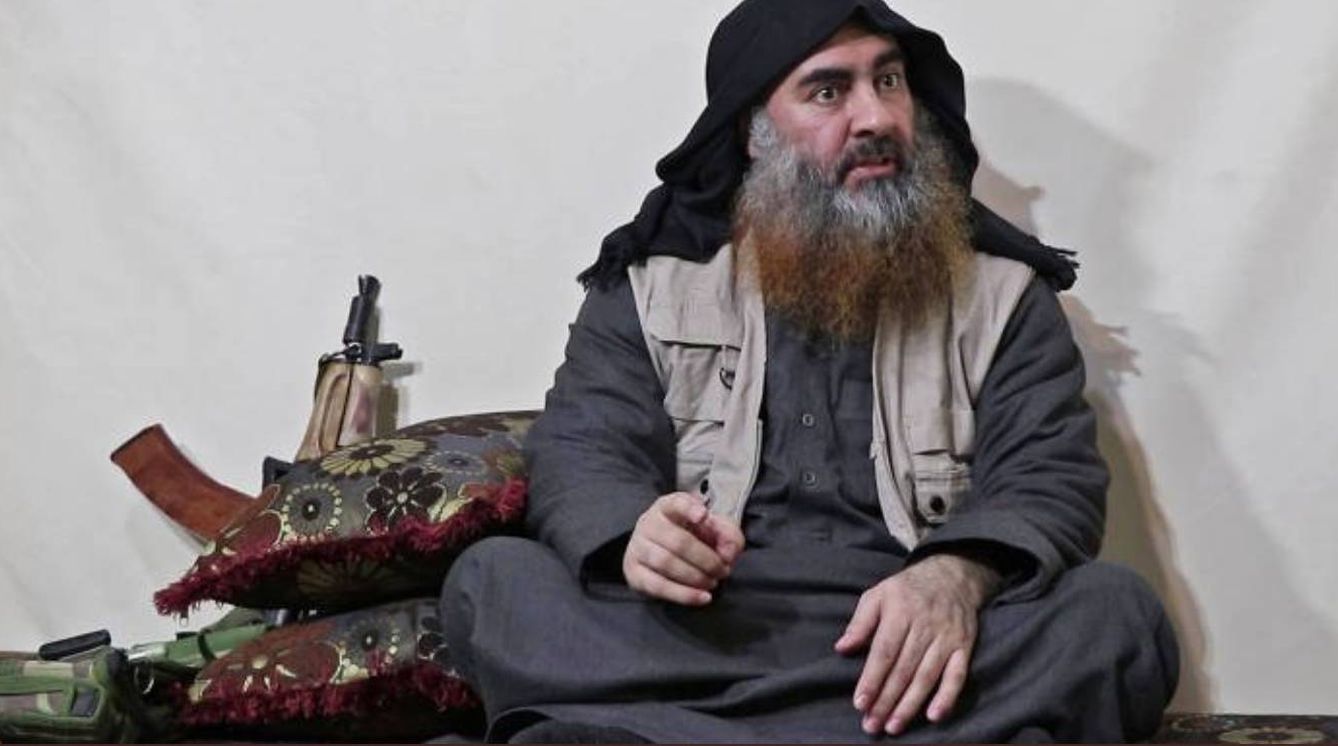 Al Baghdadi en un vídeo.