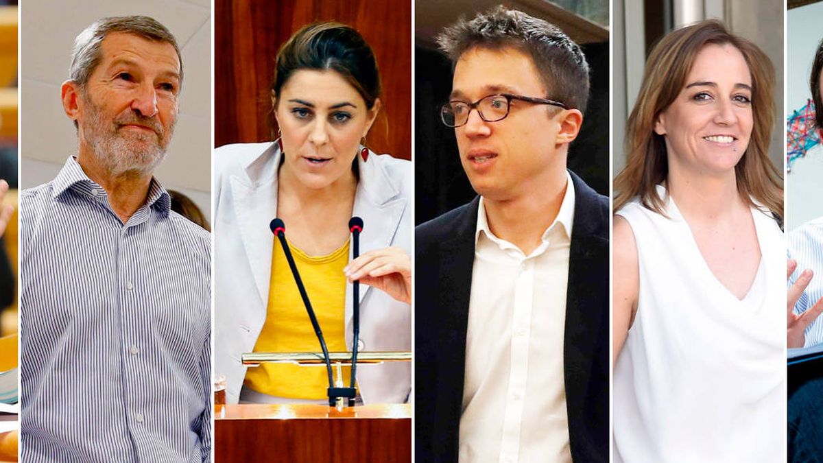 Pablo, Íñigo, Ramón, Lorena, Tania... Quién es quién en la guerra de Podemos en Madrid