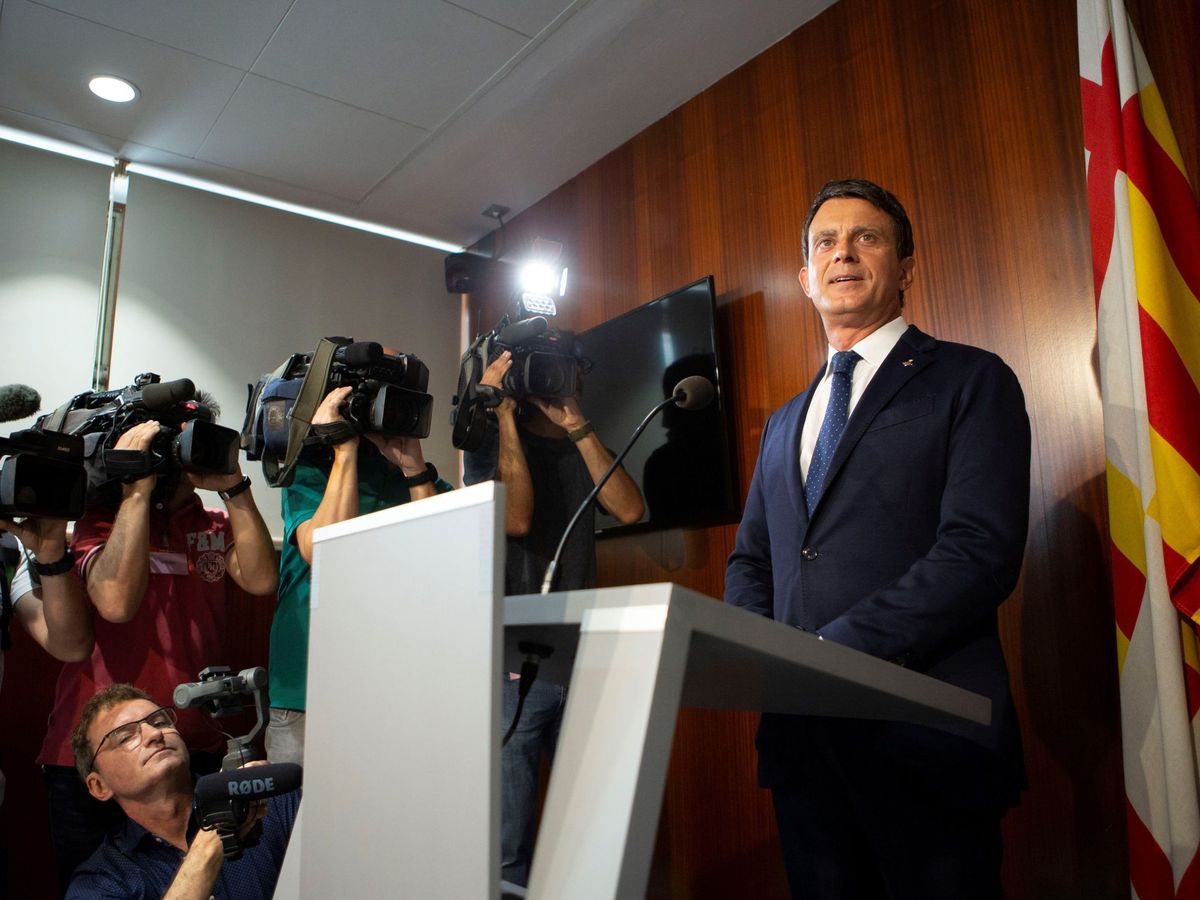 Foto: El ex primer ministro francés Manuel Valls. (EFE)