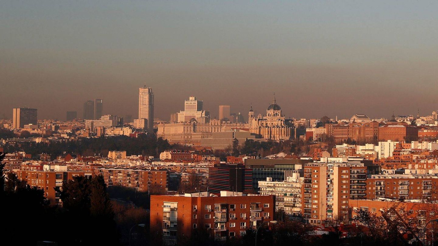 Altos niveles de contaminación este invierno en Madrid. (EFE)