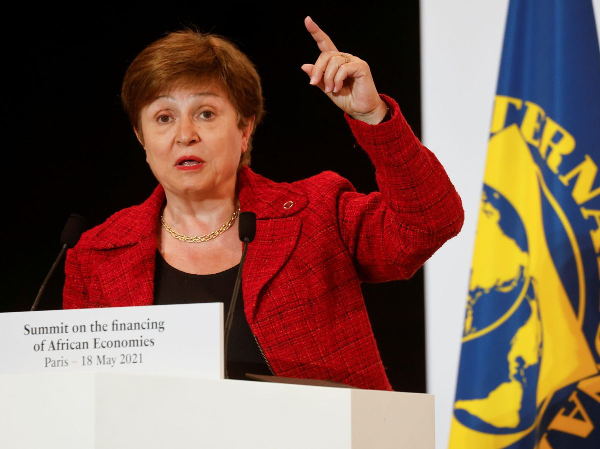 Foto: La directora del FMI, Kristalina Georgieva. (Reuters)