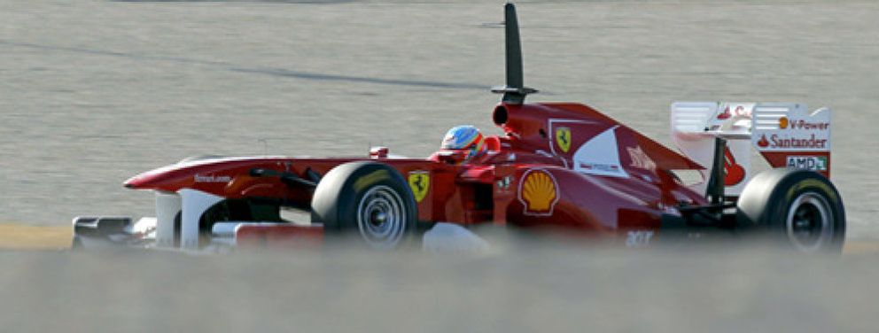 Foto: Fernando Alonso es más rápido que Red Bull en el segundo día