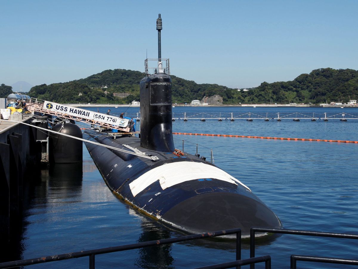 Foto: Un submarino de clase Virginia. (Reuters/Tim Kelly)