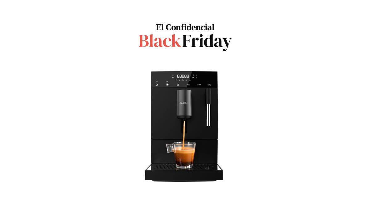 ¡Gran descuento Black Friday! Ahorra 45% en la cafetera súper automática Cecotec