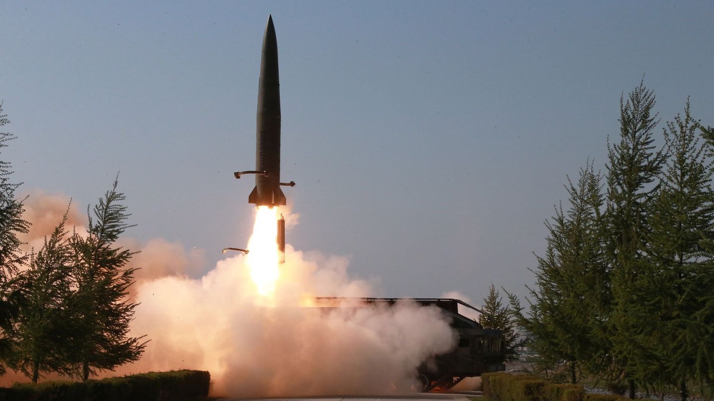 Lanzamiento de un misil norcoreano esta semana. (Reuters)