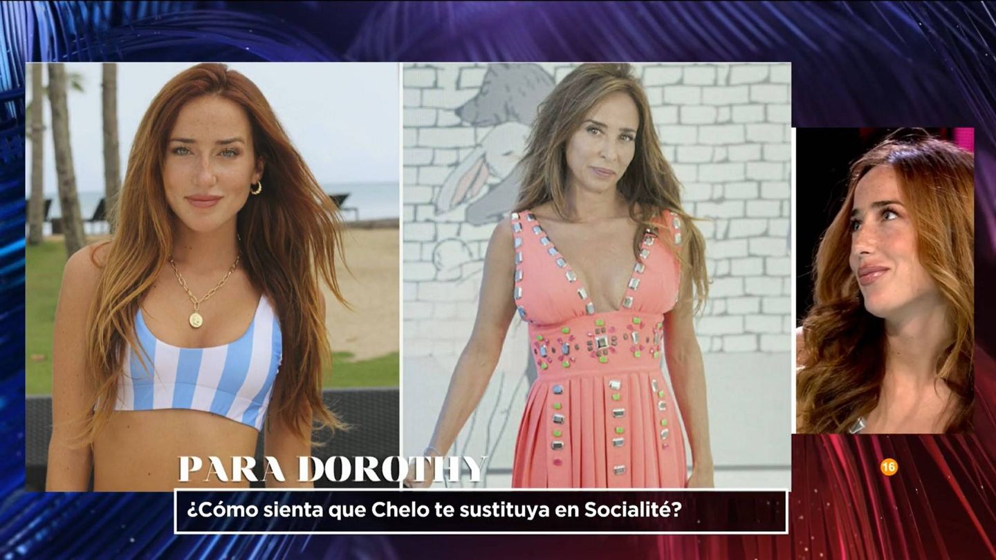 El programa compara a Dorothy con María Patiño. (Mediaset)