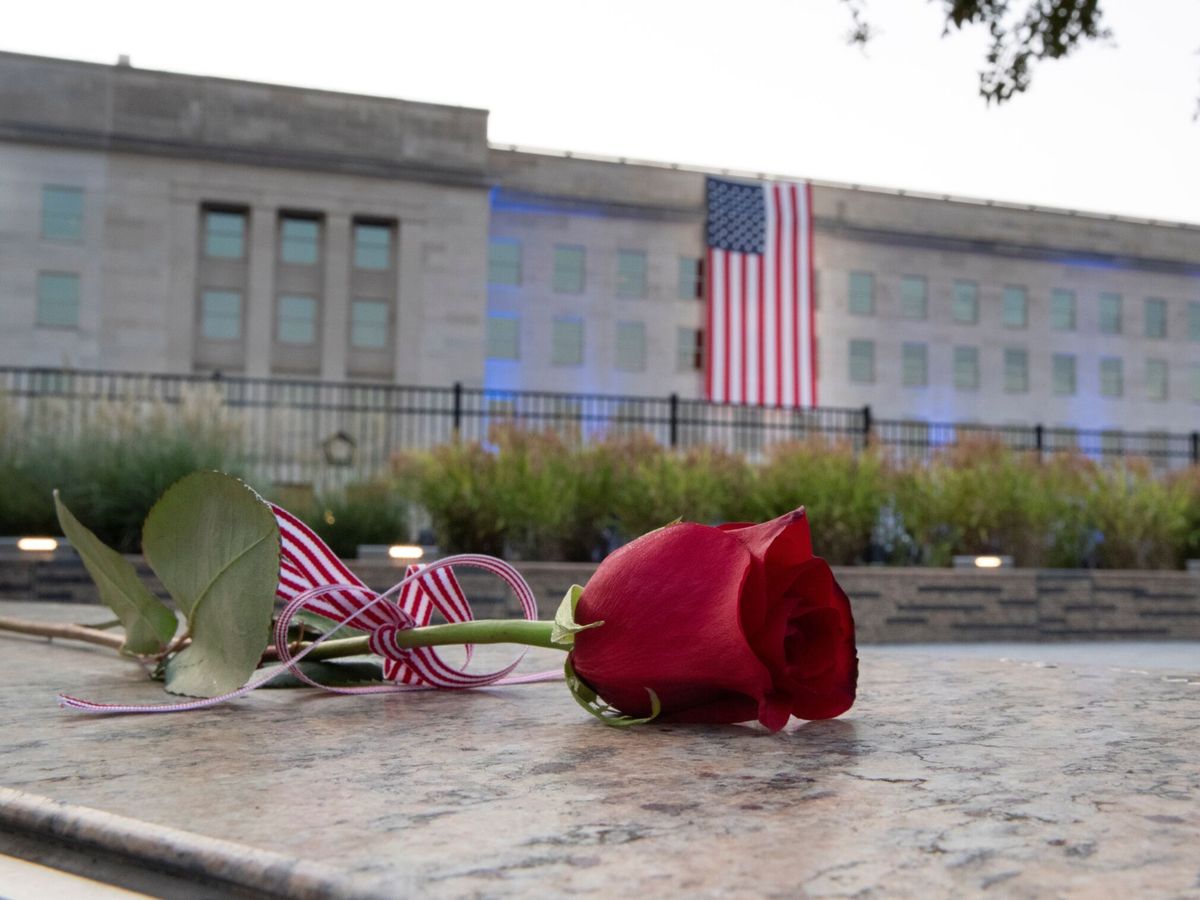 Foto: 20.º aniversario del atentado terrorista del 11-S en el Pentágono, en Arlington (EFE)