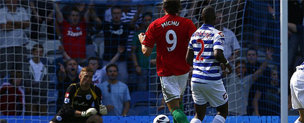 Foto: 'Michu' asombra en su debut en la Premier con dos goles
