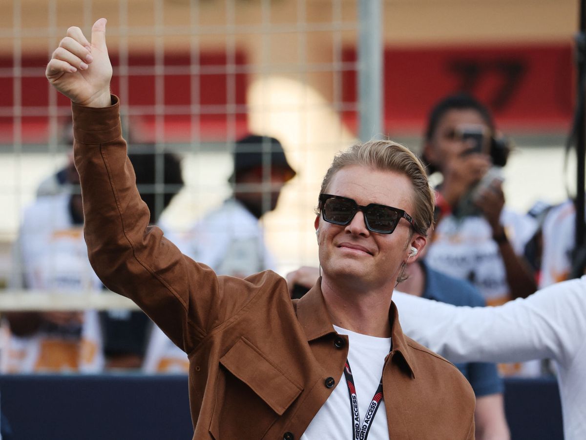 Foto: Nico Rosberg, durante el Gran Premio de Baréin 2023. (REUTERS/Nir Elias).