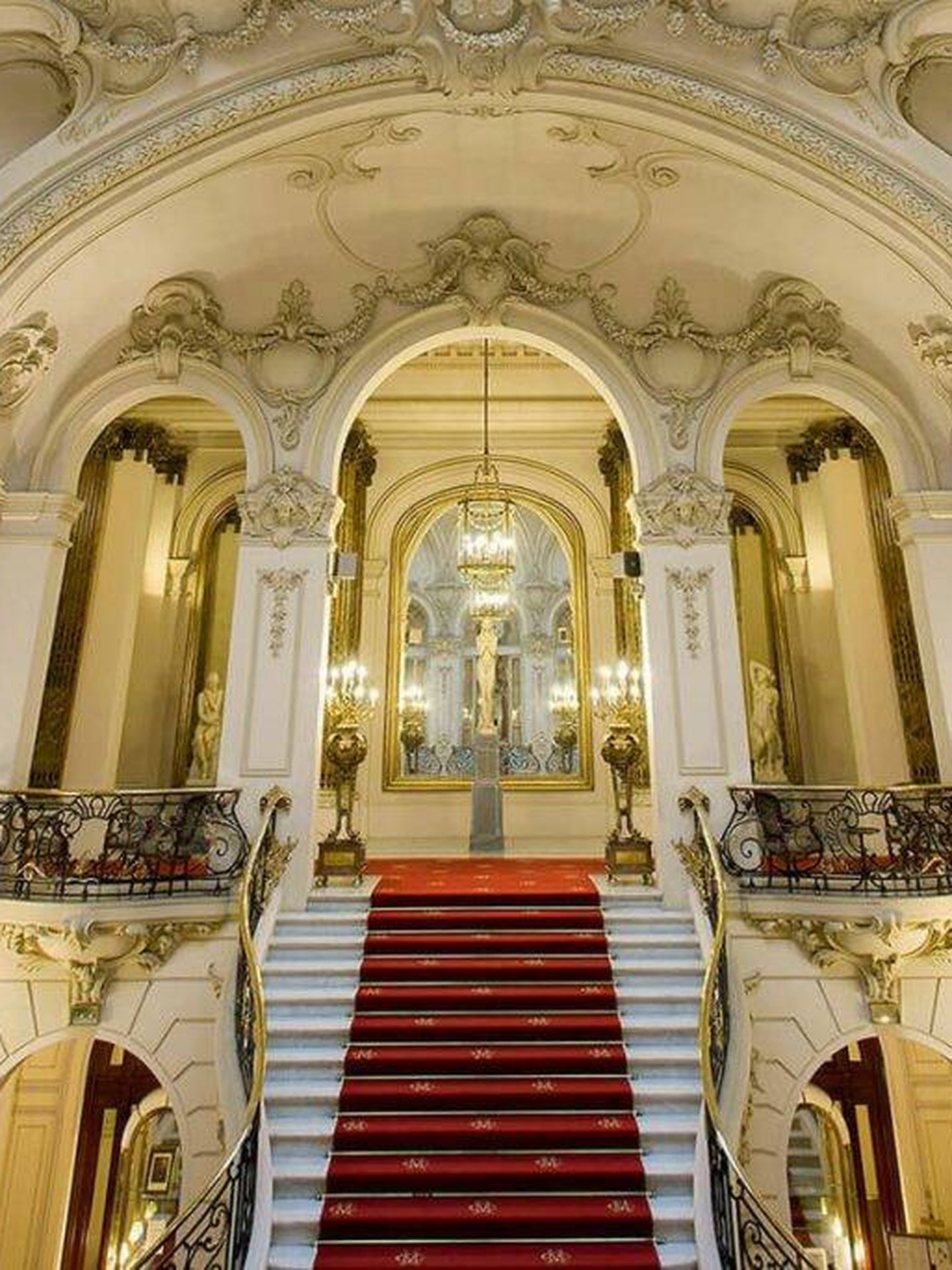 El interior del Casino de Madrid. (Cortesía)