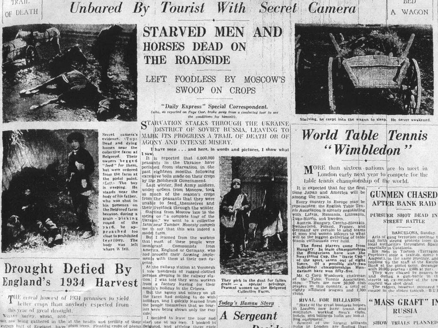 Expreso diario , 6 de agosto de 1934