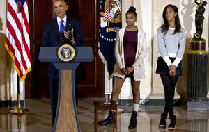 Las hijas de Obama evocan la polémica de las de Zapatero