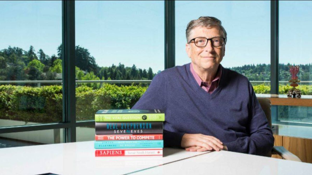 Los cinco libros que deberías leer este verano, según  Bill Gates
