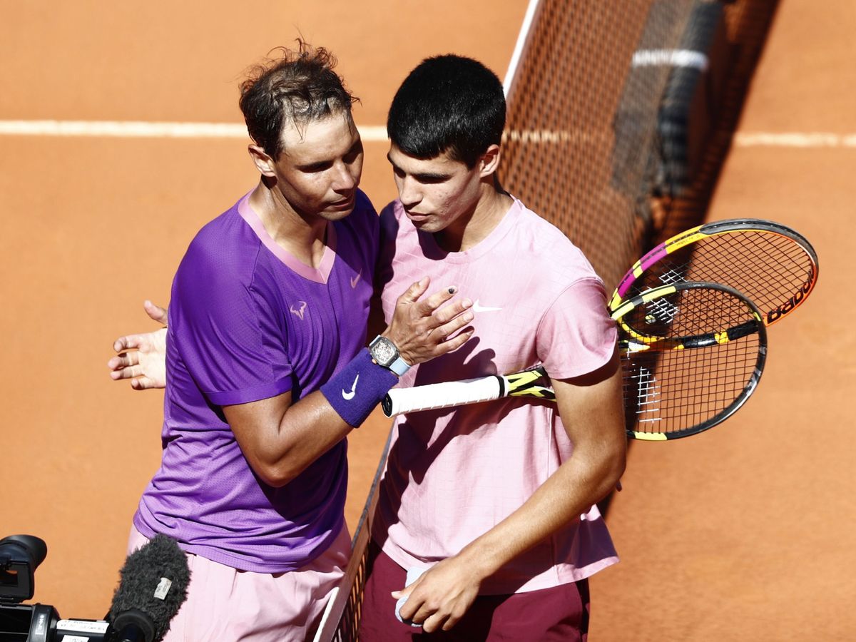Foto: Carlos Alcaraz, en el Mutua Madrid Open. (Reuters)