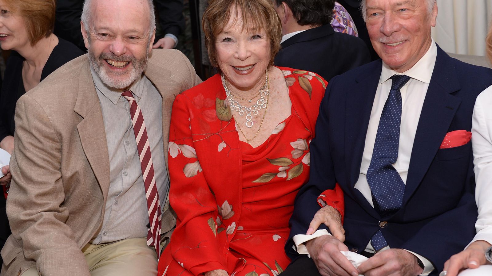 Foto: Michael Radford junto a Shirley MacLaine y Christopher Plummer (Gtres)