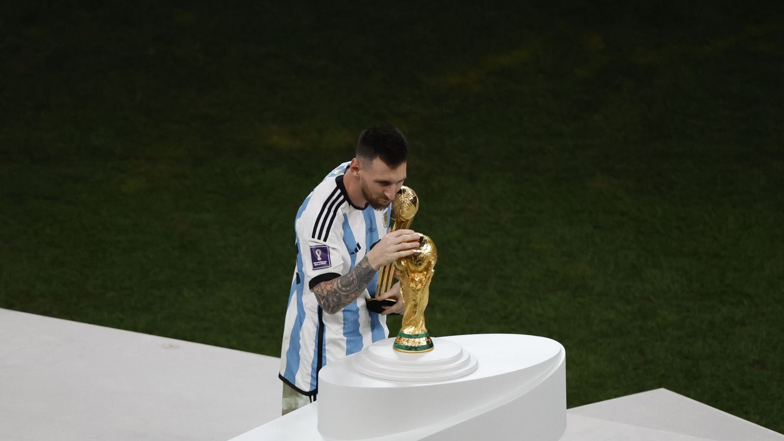 Messi consiguió lo que tanto ansiaba. (EFE/Alberto Estévez) 