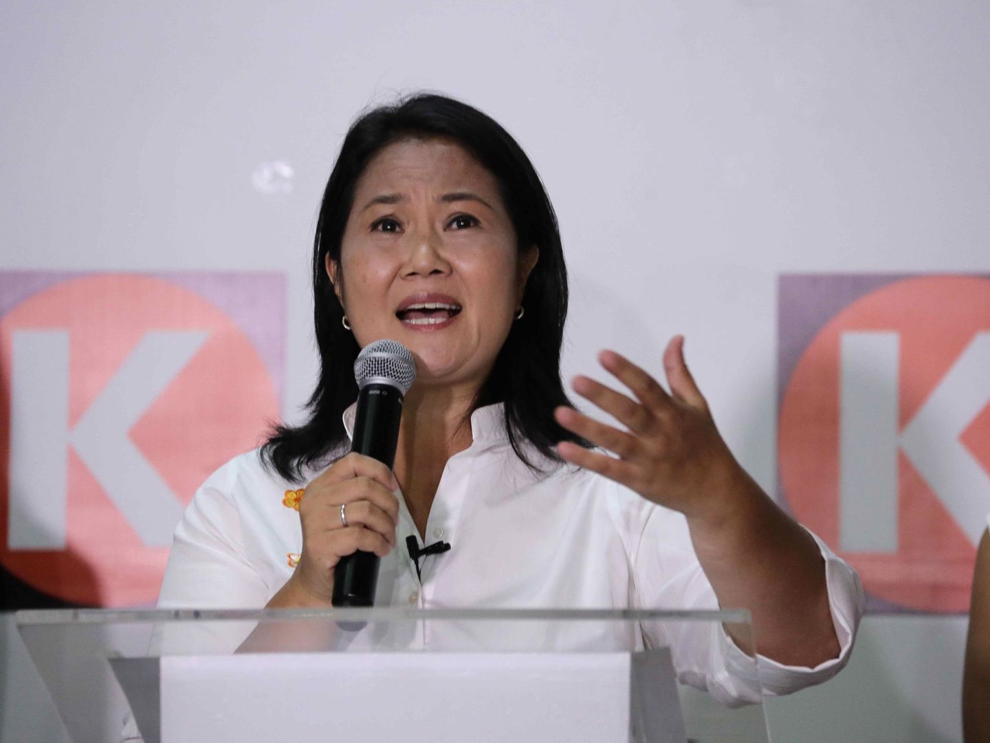 La candidata a la presidencia del Perú por el partido Fuerza Popular, Keiko Fujimori. (EFE)