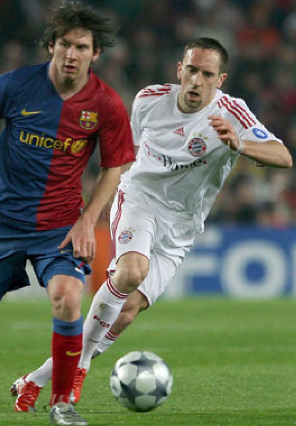 Foto: Ribéry quiere jugar en el Barça, según Van Bommel