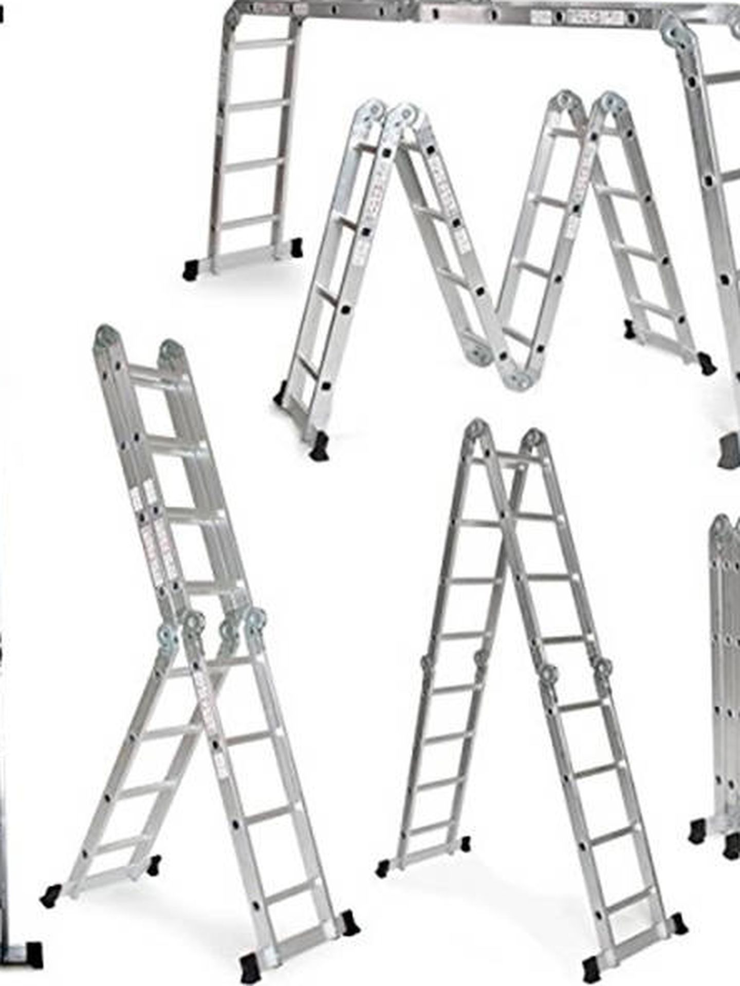 Escaleras de aluminio, la mejor opción para los trabajos en altura