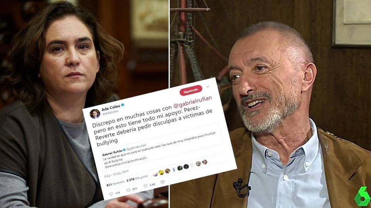 Pérez-Reverte y Colau se enzarzan en Twitter de madrugada: "Es usted una inculta"