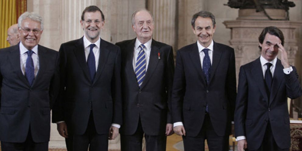 Foto: El Gobierno reducirá la pensión de Zapatero, Aznar, González y Suárez
