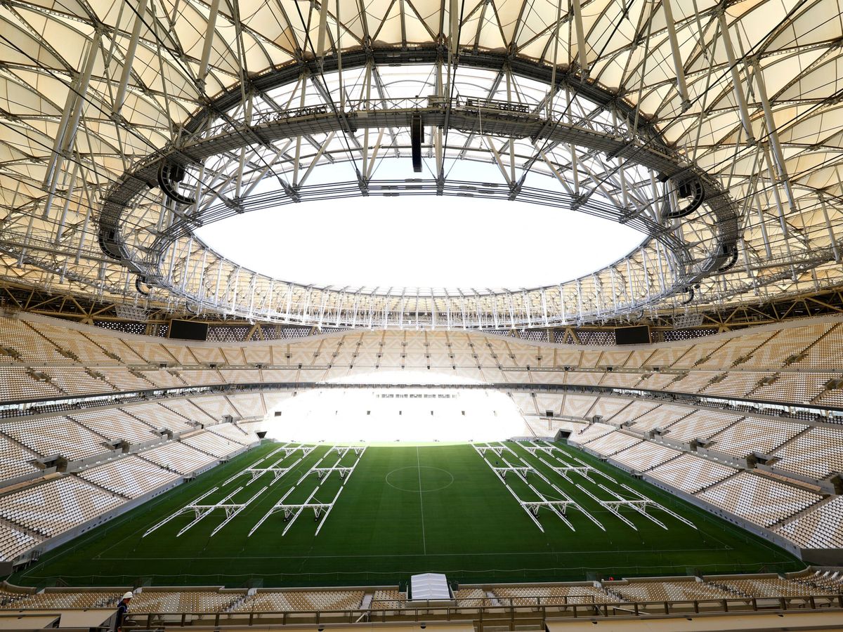Foto: El Estadio Lusail, una de las sedes del Mundial. (REUTERS/Pawel Kopczynski)