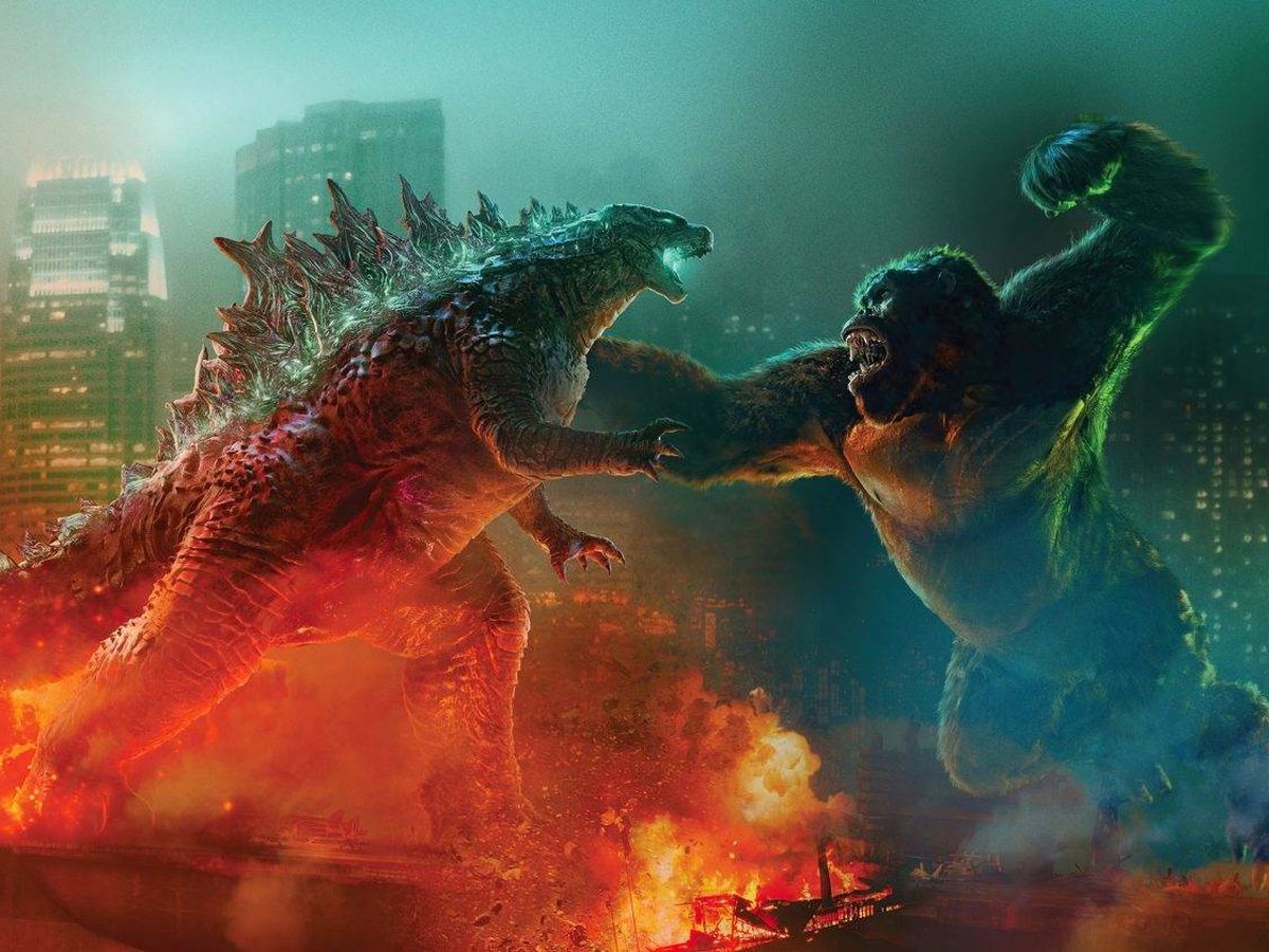 Foto: Un fotograma de 'Godzilla vs. Kong'. (Warner)