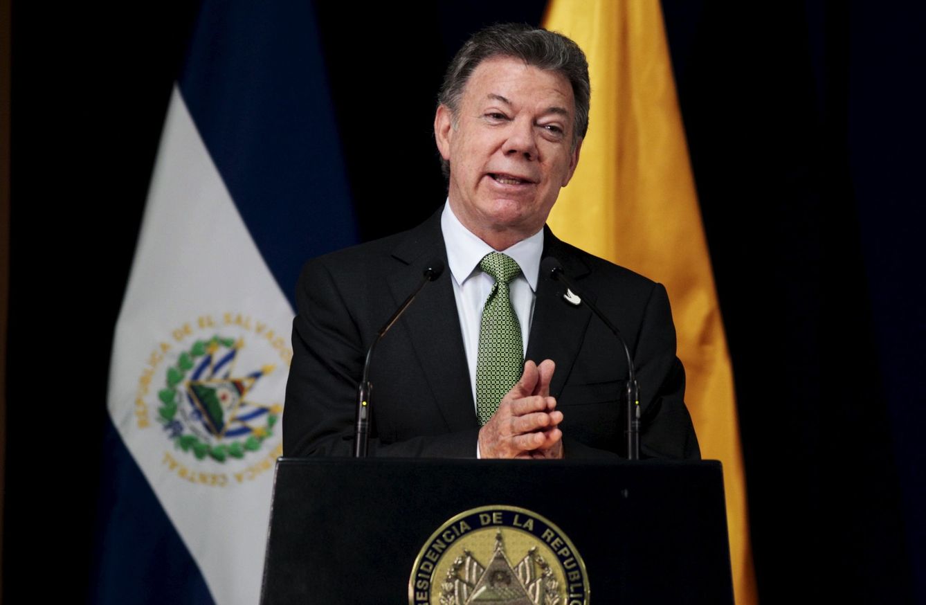 Juan Manuel Santos, presidente de Colombia. 
