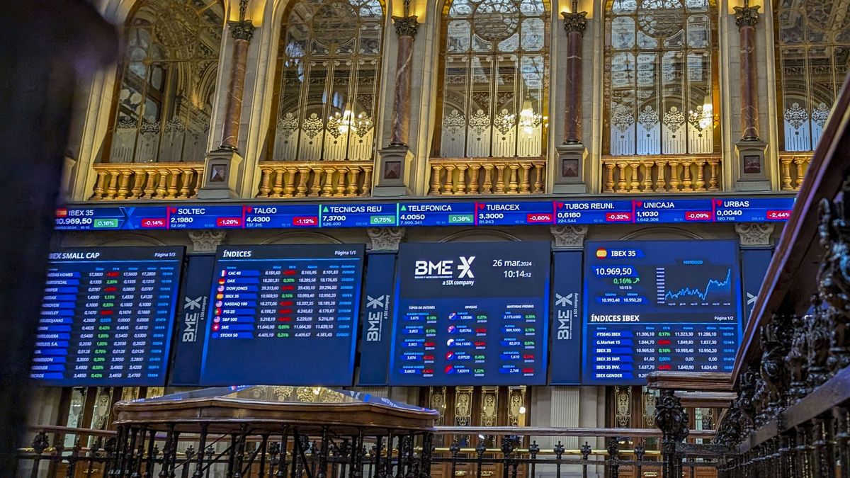 Bolsa e Ibex 35, en directo | Wall Street cierra en verde: el Dow Jones anota su mayor subida del año