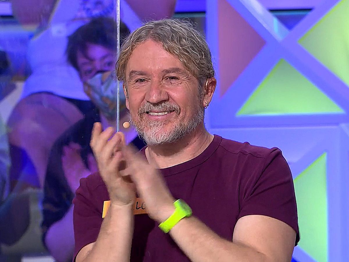 Foto: Carlos, en 'La ruleta de la suerte'. (Antena 3)