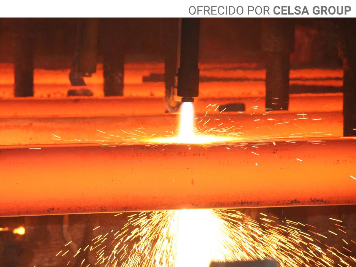 Foto: Instalaciones de producción de acero en Celsa Group. Imagen: cedida.