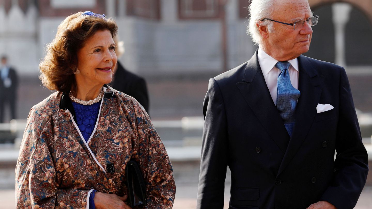 Carlos Gustavo y Silvia de Suecia. (Reuters)