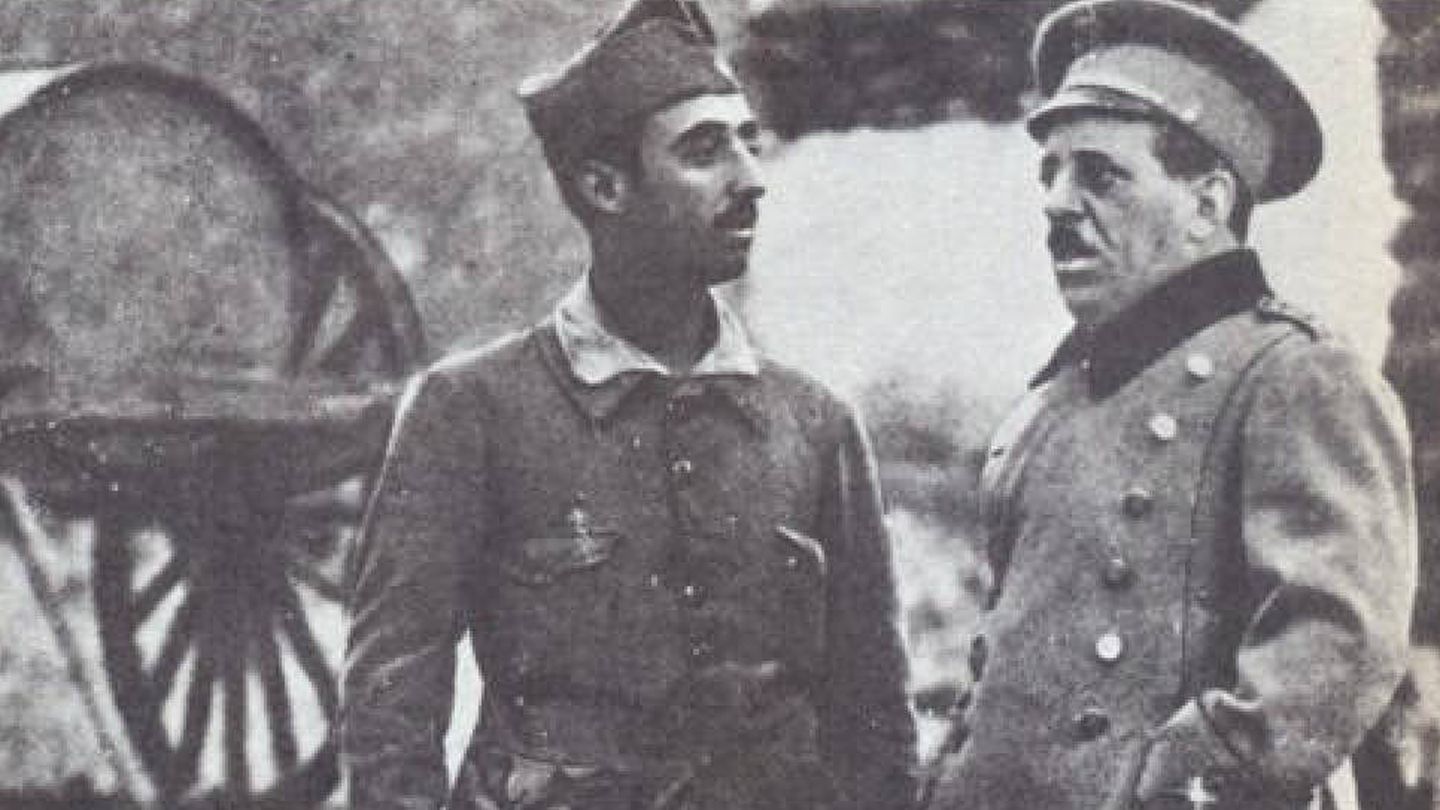 Franco y Sanjurjo.