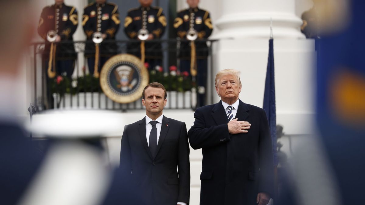 Cortejando a Trump, Macron trata de salvar Occidente (y, de paso, Oriente Medio)