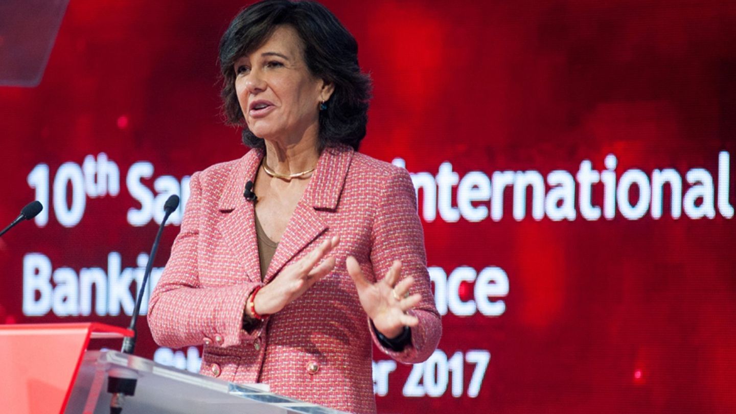 Ana Botín, presidenta del Banco Santander. (EFE)