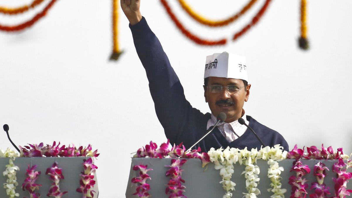 El 'indignado' que gobernará Nueva Delhi