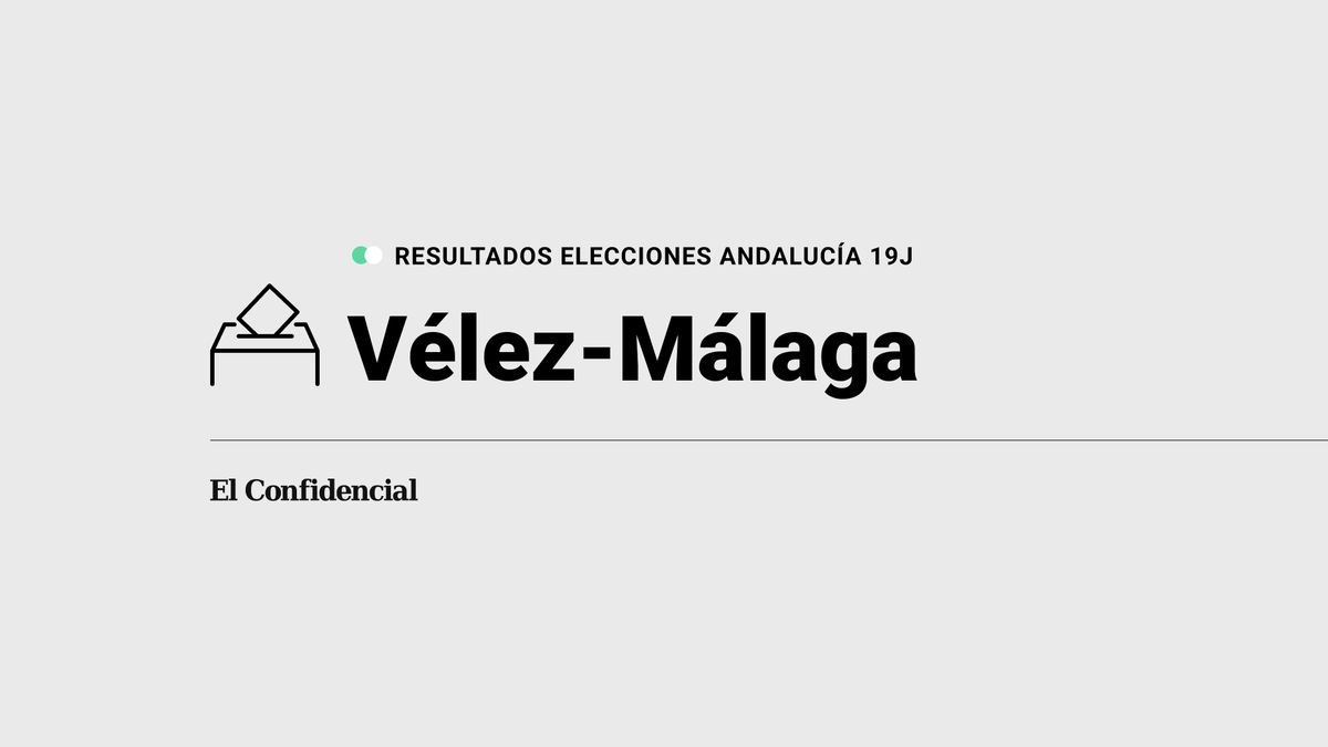 Resultados en Vélez-Málaga de elecciones en Andalucía: el PP, partido más votado