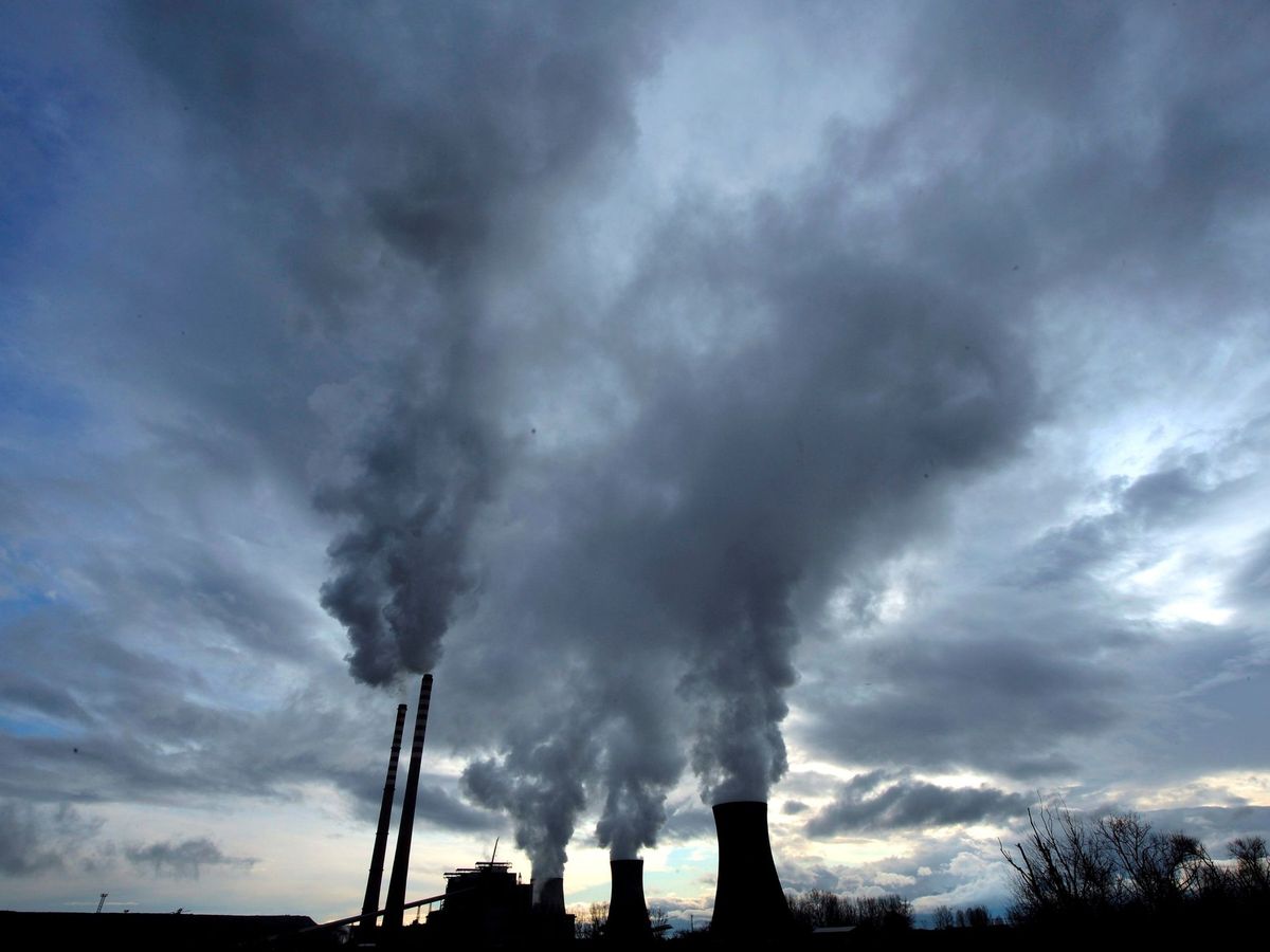 Foto: El carbón, uno de los principales contaminantes mundiales. Foto: EFE Archivo Georgi Livocski