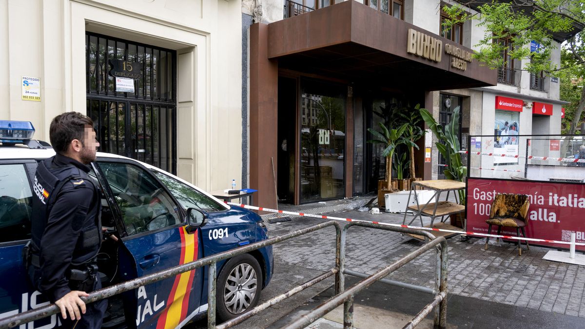 La decoración, en el punto de mira: retiran las plantas de otro restaurante tras el incendio en Madrid