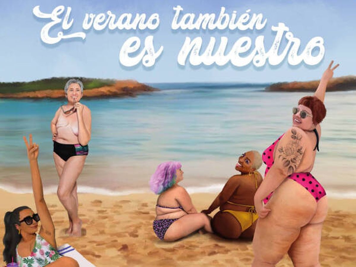 Nunca he visto una mujer gorda en la playa