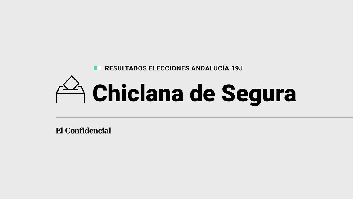 Resultados en Chiclana de Segura de elecciones en Andalucía 2022 con el escrutinio al 100%