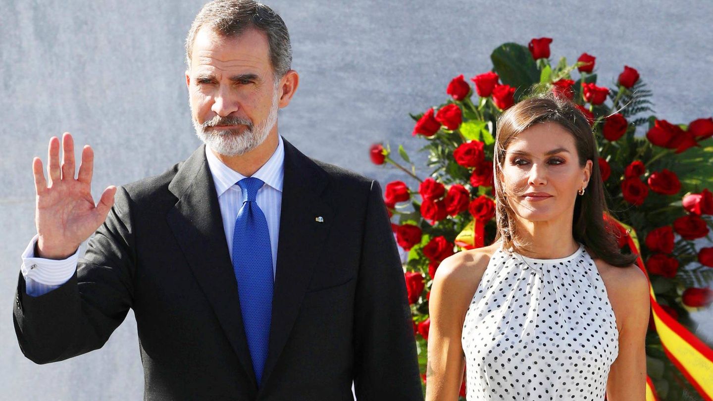 Los reyes Felipe y Letizia, durante su viaje a Cuba de la semana pasada. (EFE)