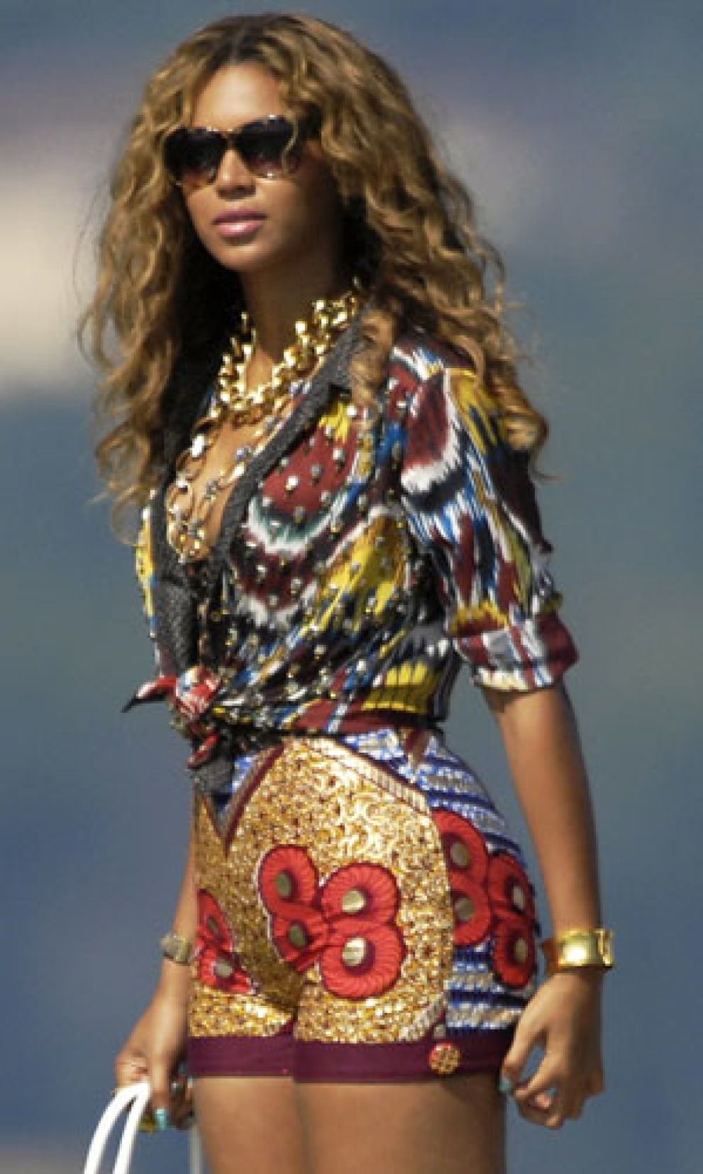 Foto: Beyoncé se camufla en sus estilismos imposibles