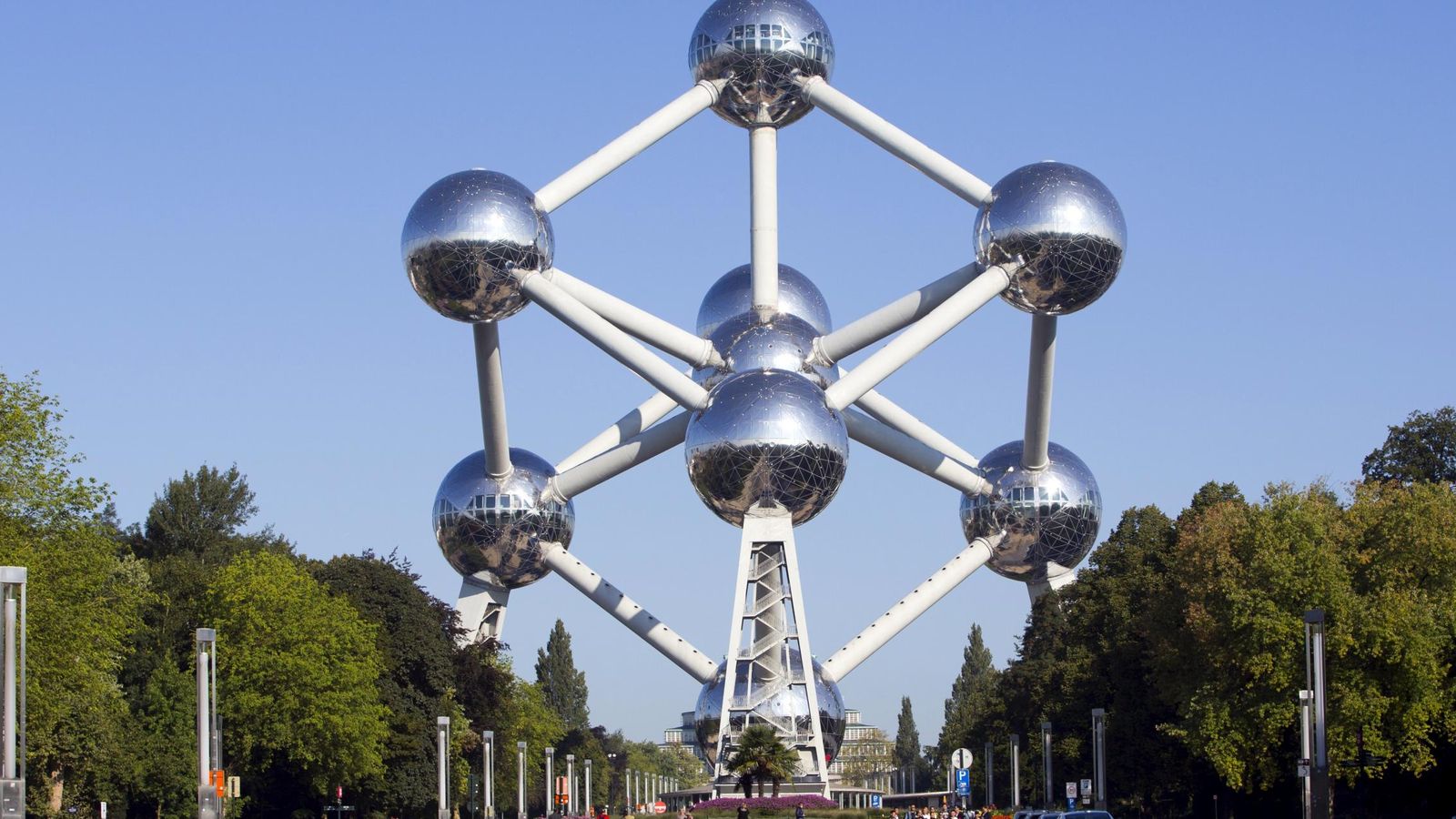 Foto: Imagen del 'Atomium' de Bruselas (Reuters)