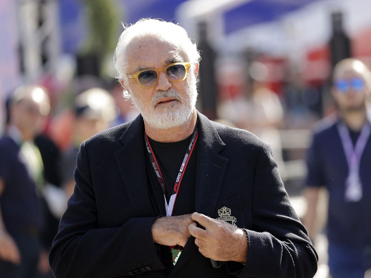 Foto: Flavio Briatore, en el circuito de Monza. (Reuters/Ciro De Luca)