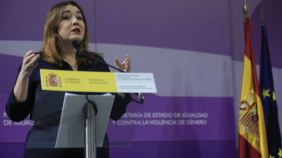 La secretaria de Estado de Igualdad agrava la brecha feminista dentro del Gobierno