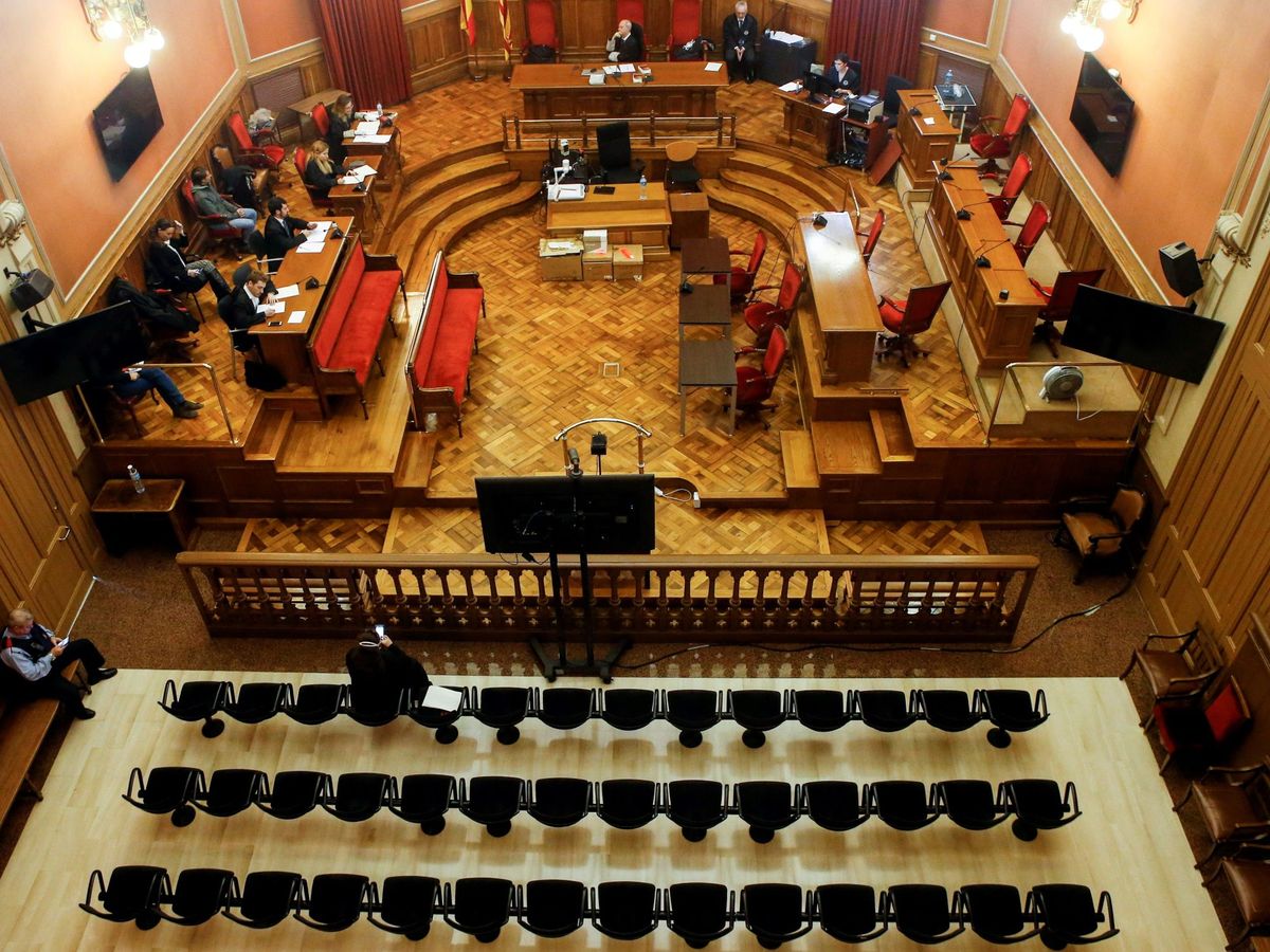 Foto: Imagen de un juicio en Barcelona. (EFE)